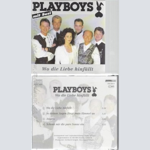 CD--PLAYBOYS MIT SUSI--WO DIE LIEBE HINFÄLLT
