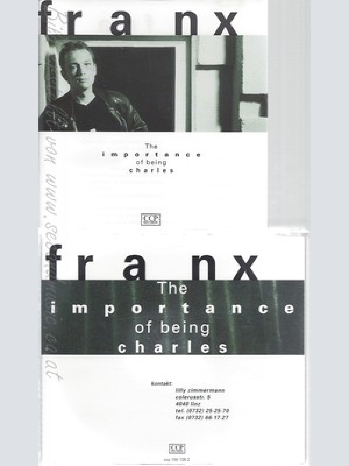 CD--Fra-  NX--THE IMPORTANCE OF BEING CHARLES