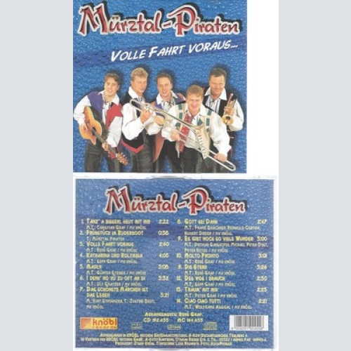 CD--MUERZTAL PIRATEN --VOLLE FAHRT VORAUS