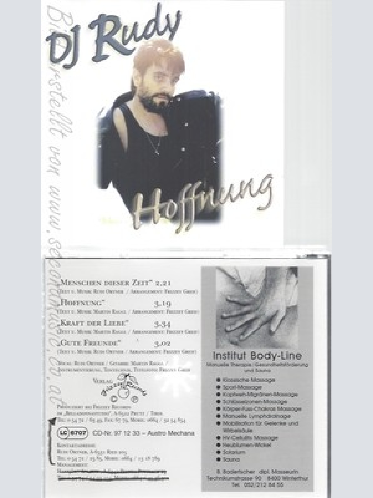 CD-DJ RUDY--HOFFNUNG