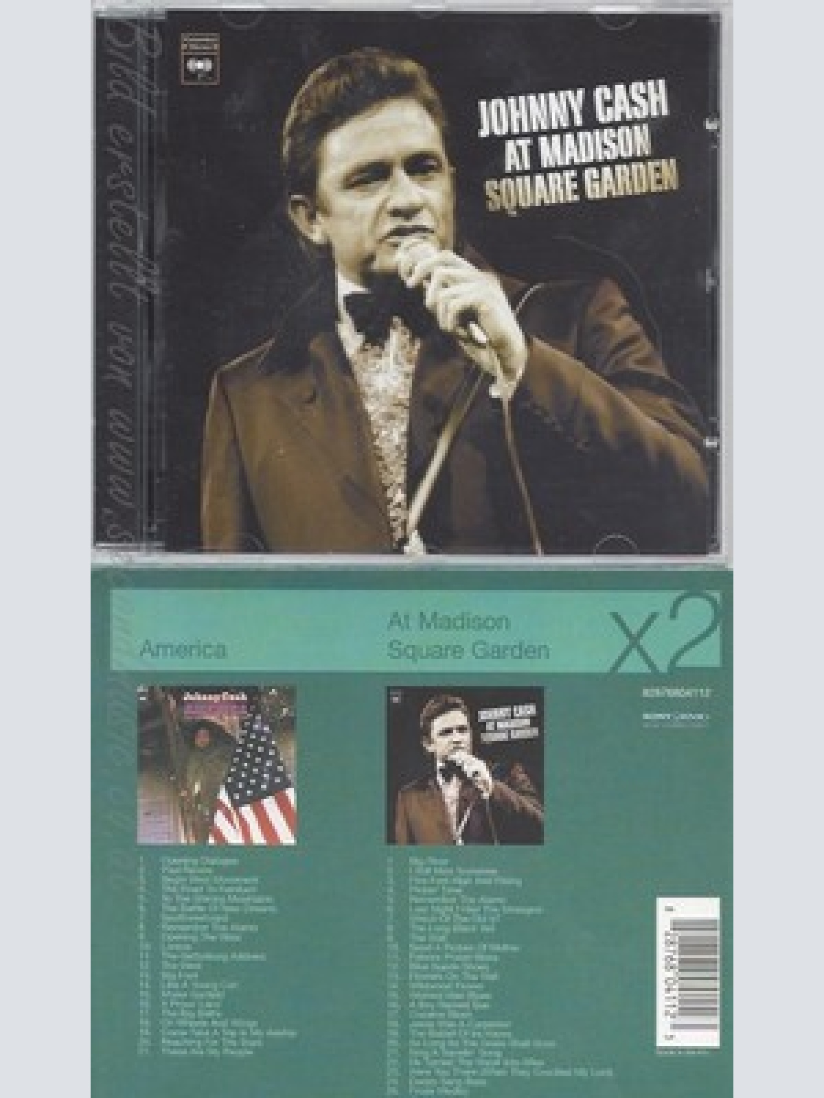 CD--LIVE AT MADISON SQUARE GARDEN / JOHNNY CASH -- --CD -- AMERICA