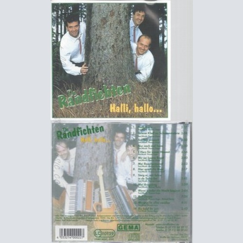 CD--DE RANDFICHTEN -- -- HALLI,HALLO...