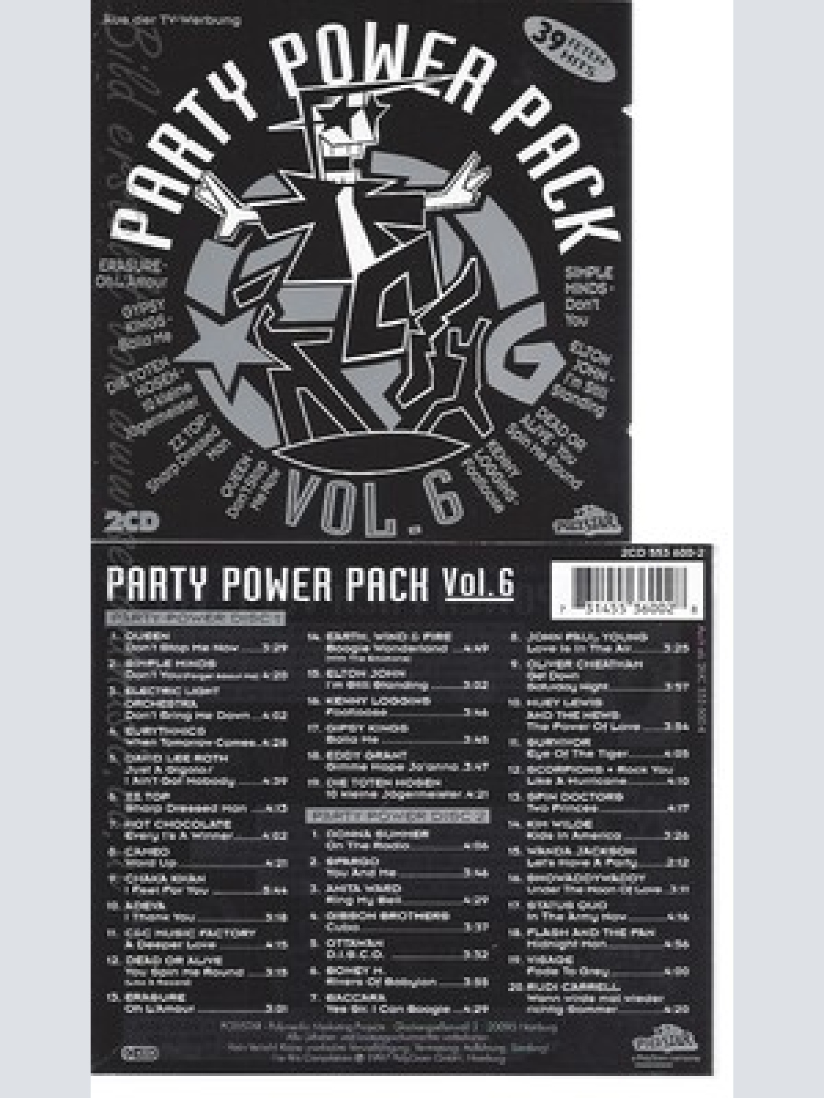 CD--VARIOUS -- --2CD -- PARTY POW.6