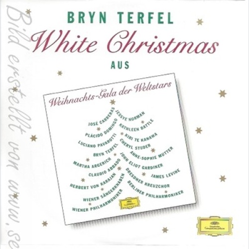 CD--BRYN TERFEL--WHITE CHRISTMAS--PROMO--CARDSLEEVE