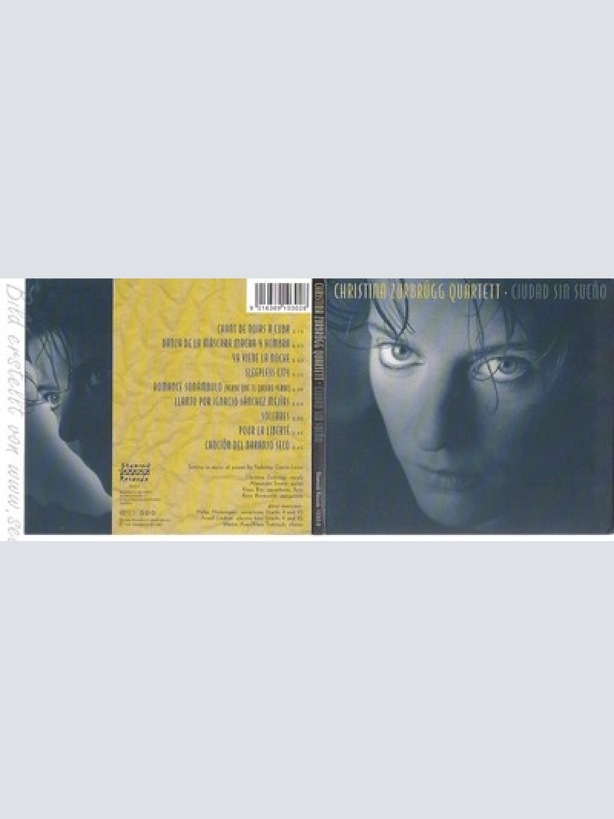 CD--ZURBRUEGG QUARTETT UND ZURBRUEGG QUARTETT -- -- CIUDAD SINSUENO