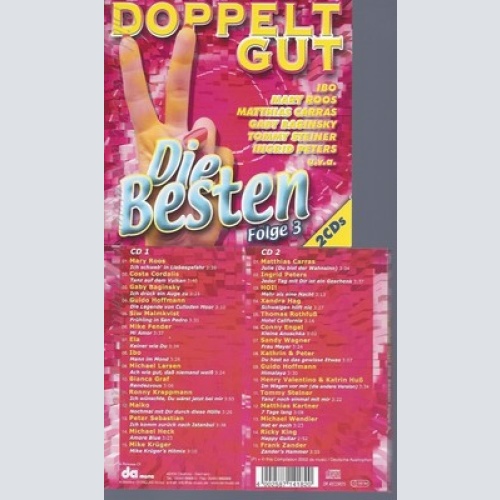 CD--DIVERSE -- DOPPELT GUT - DIE BESTEN VOL. 3
