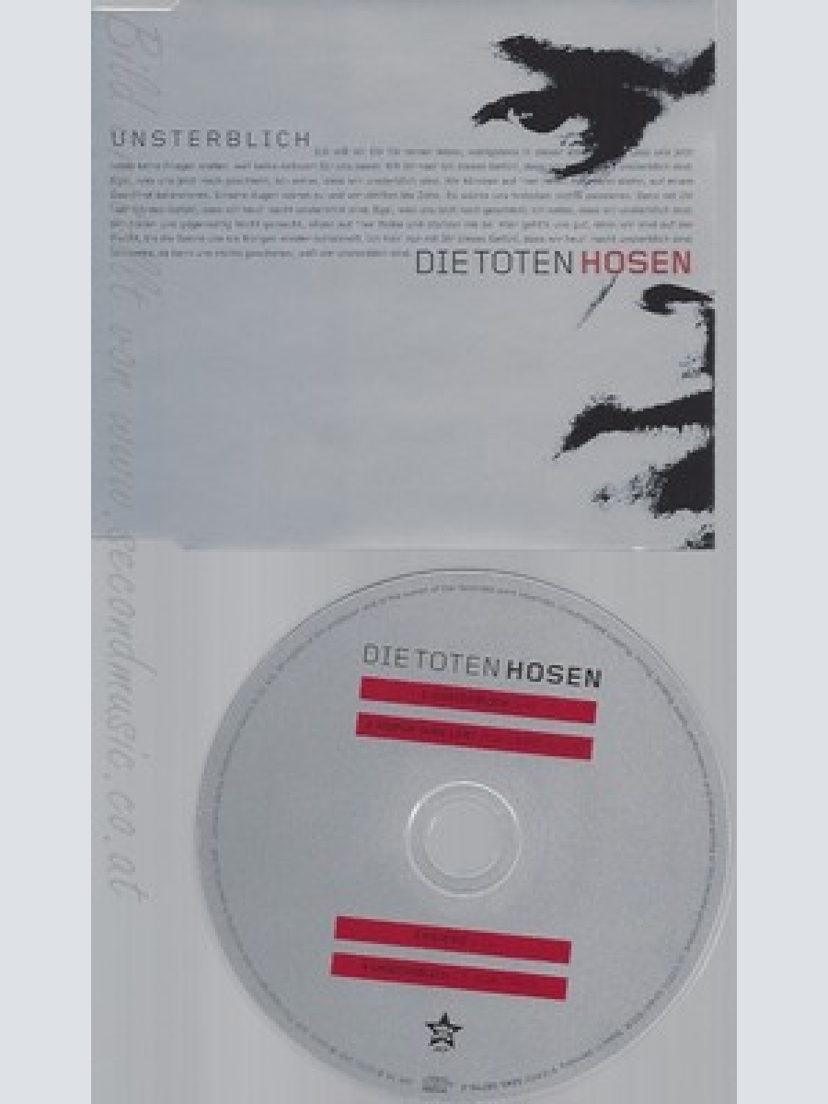 CD--DIE TOTEN HOSEN -- --- UNSTERBLICH
