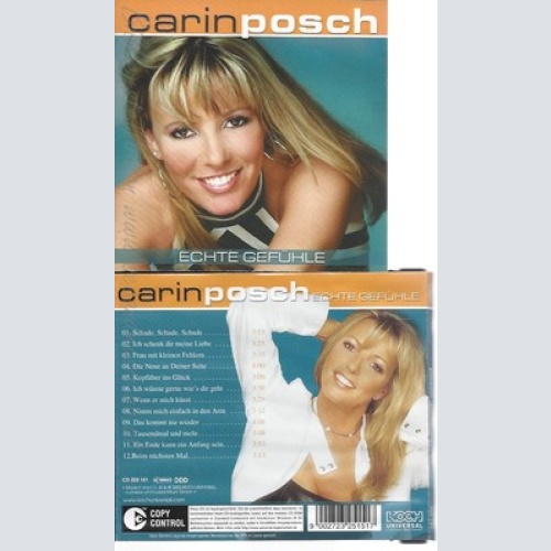 CD--CARIN POSCH -- -- ECHTE GEFUEHLE