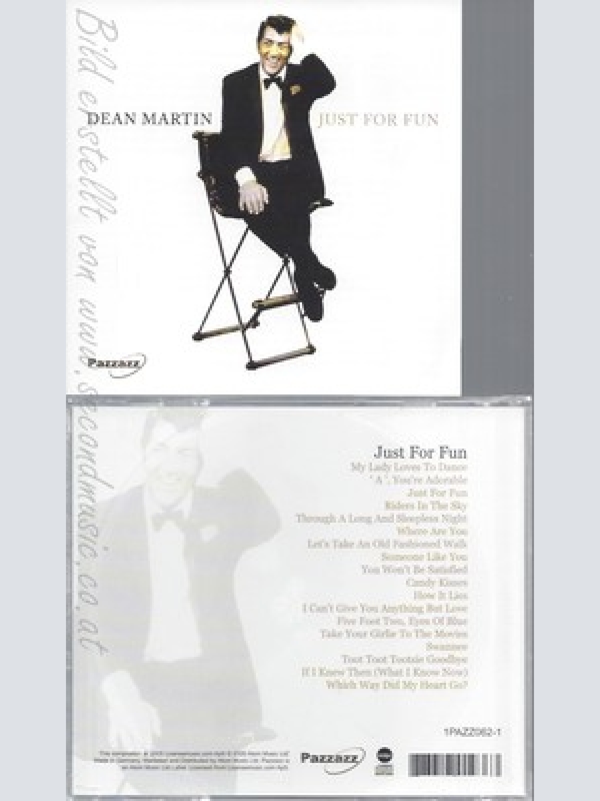 CD--DEAN MARTIN -- -- JUST FOR FUN