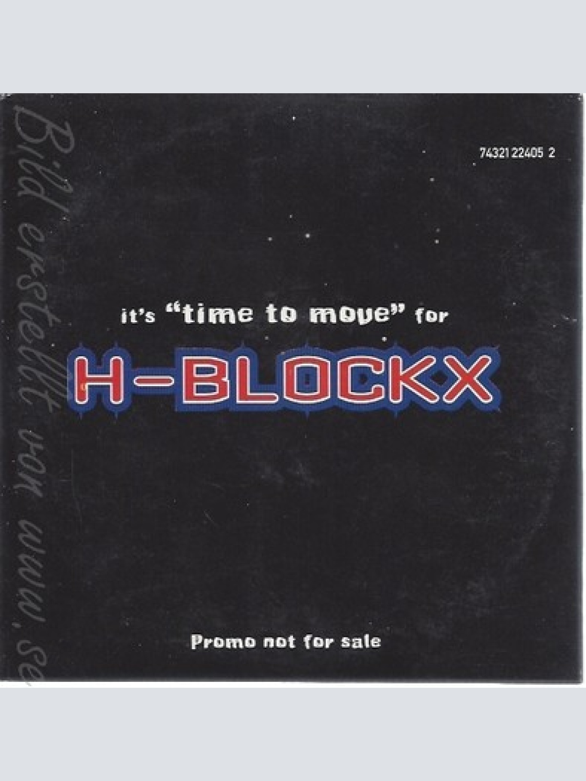 CD--H-BLOCKX--IT'S TIME TO MOVE--3 TRACKS