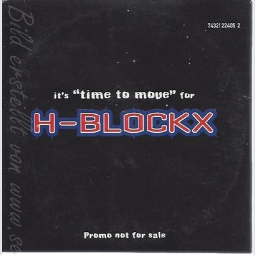 CD--H-BLOCKX--IT'S TIME TO MOVE--3 TRACKS