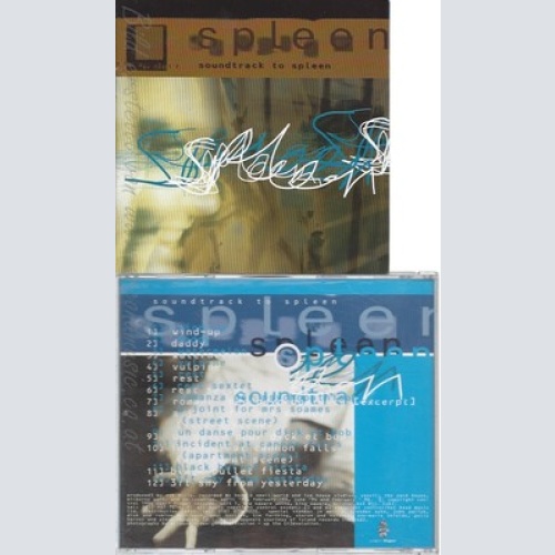 CD--SPLEEN--SOUNDTRACK TO SPLEEN