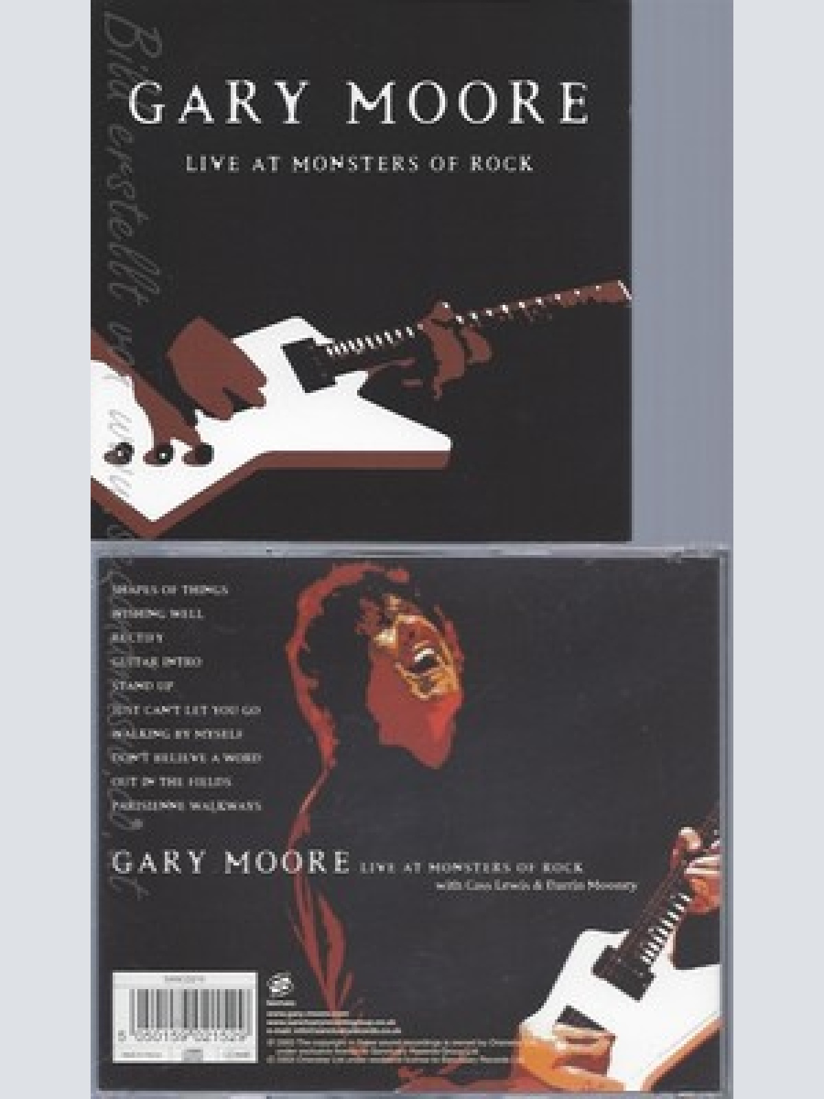 CD--GARY FEAT.LEWIS & MOONEY MOORE UND GARY MOORE -- -- LIVE AT THE MONSTERS OF