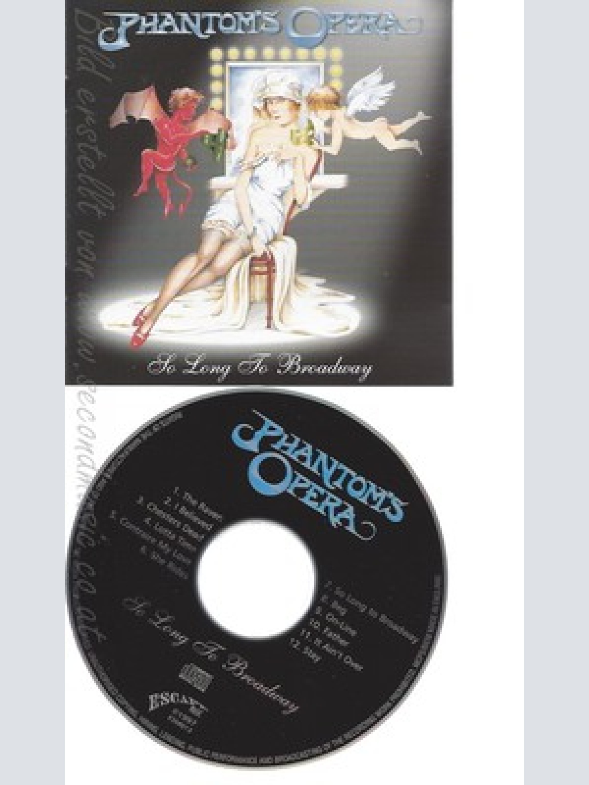 CD--PHANTOM'S OPERA -- -- SO LONG TO BROADWAY