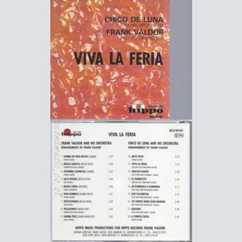 CD--VIVA LA FERIA--CHICO DE LUNA