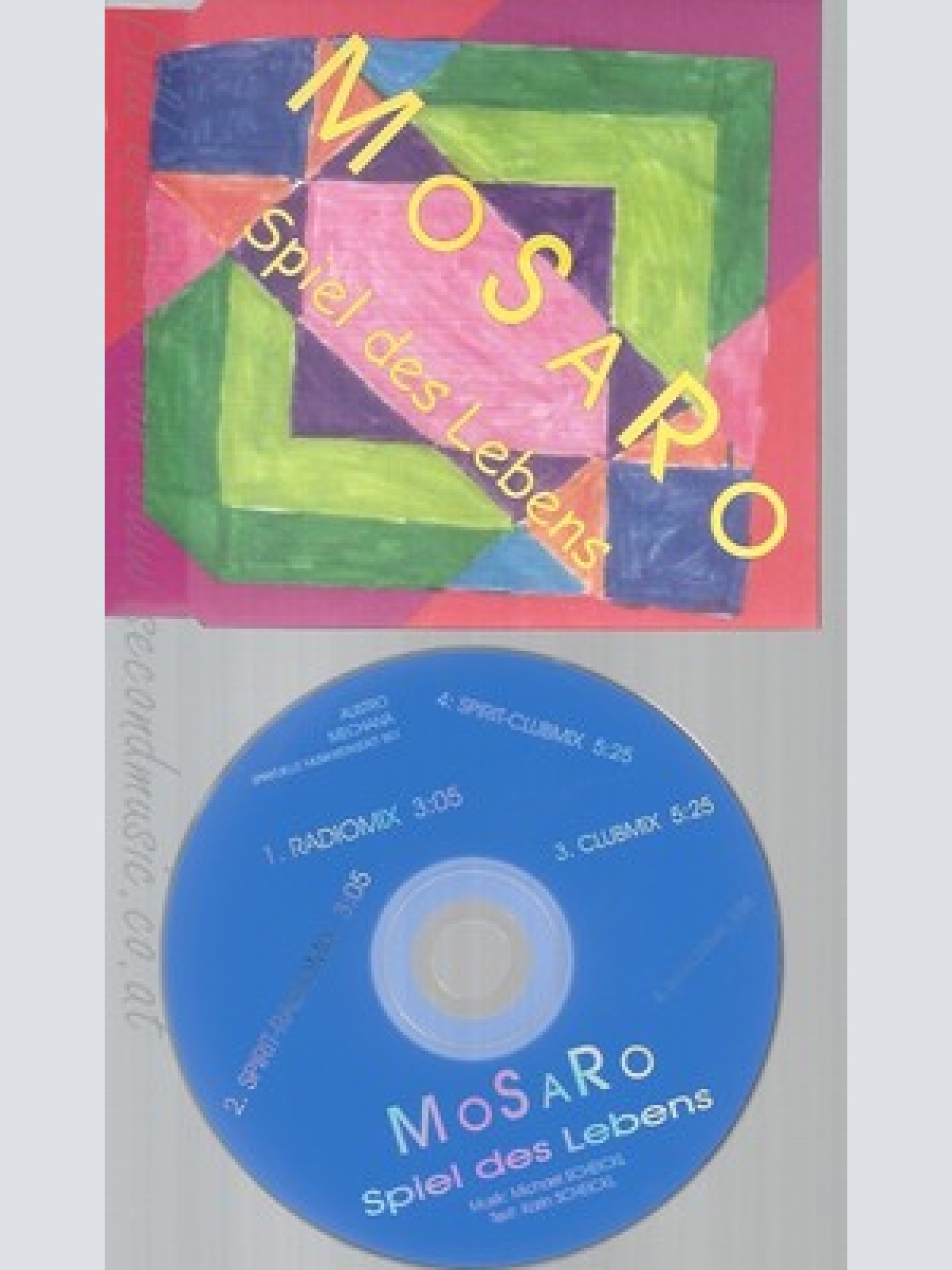 CD--MOSARO--SPIEL DES LEBENS--