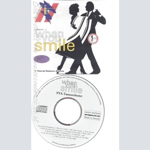CD--PTA ORCHESTER LINZ--WHEN YOU SMILE