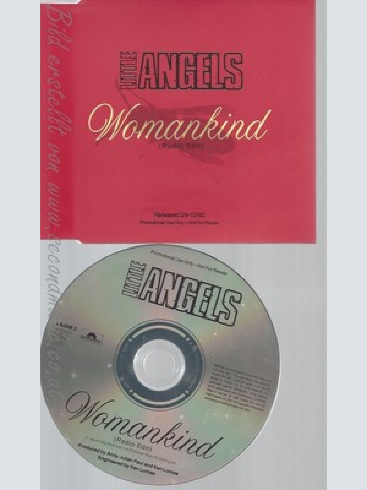 CD--LITTLE ANGELS--WOMANKIND--PROMO