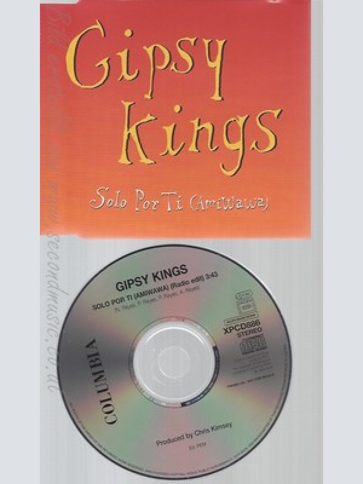 CD--GIPSY KINGS--SOLO POR TI----PROMO