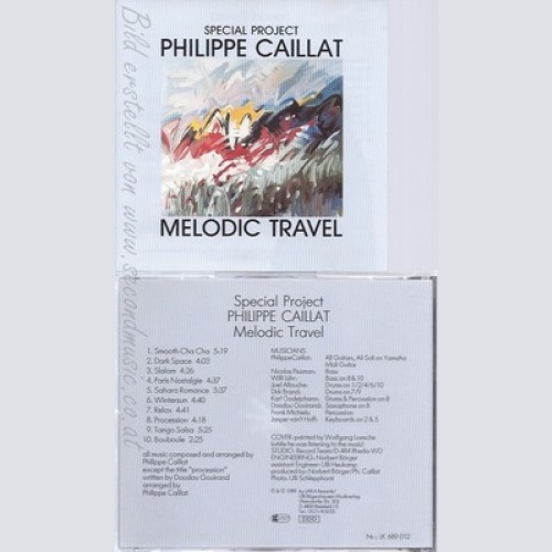 CD--PHILIPPE CAILLAT--MELODIC TRAVEL