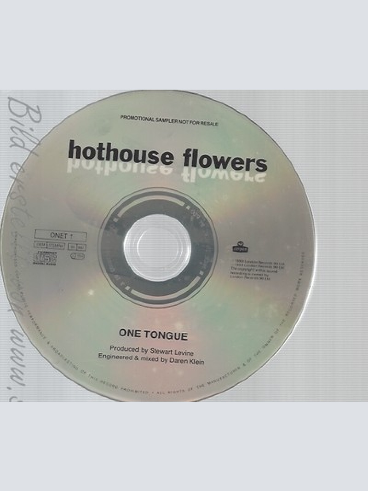 CD--HOTHOUSE FLOWERS--ONE TONGUE--PROMO