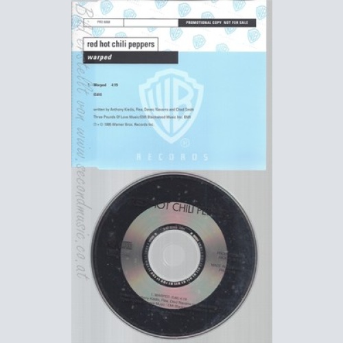 CD--RED HOT CHILI PEPPERS--WARPED--PROMO