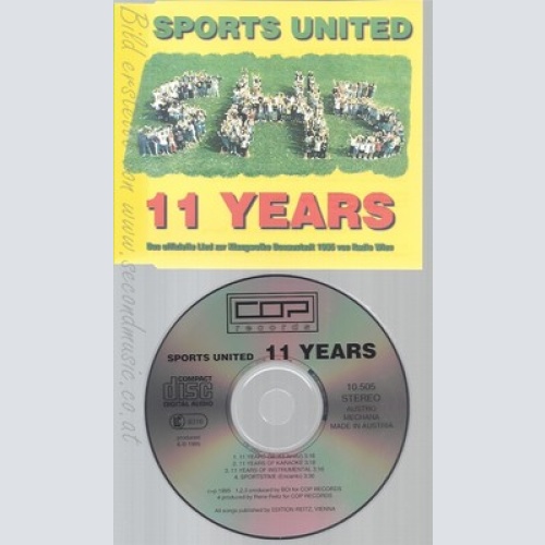 CD--SPORTS UNITED--11 YEARS--