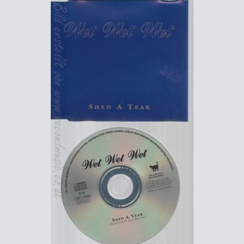 CD--WET WET WET--SHED A TEAR--PROMO