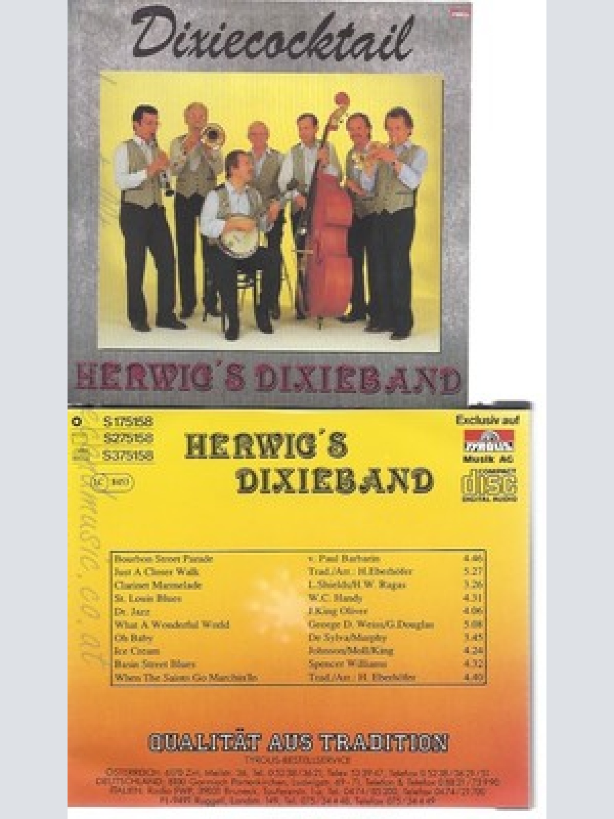 CD--HERWIGS'S DIXIEBAND--DIXIECOCKTAIL