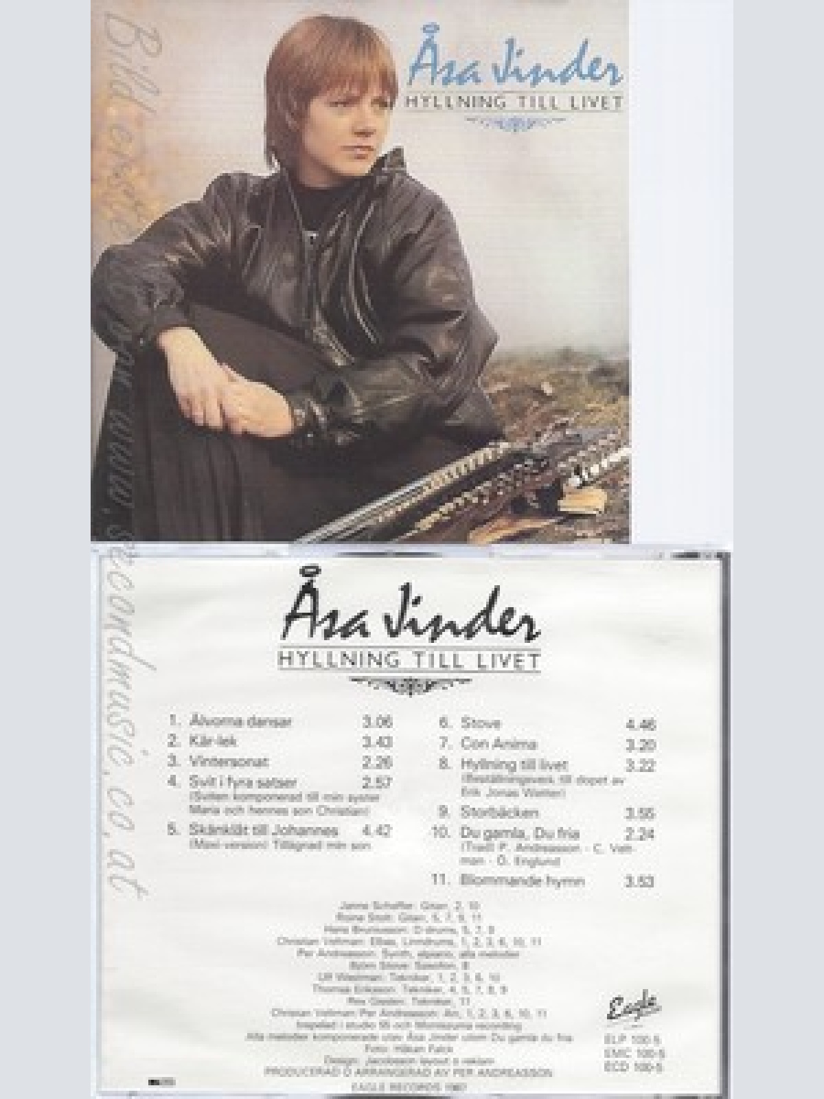 CD--ASA LINDER--HYLLNING TILL LIVET--