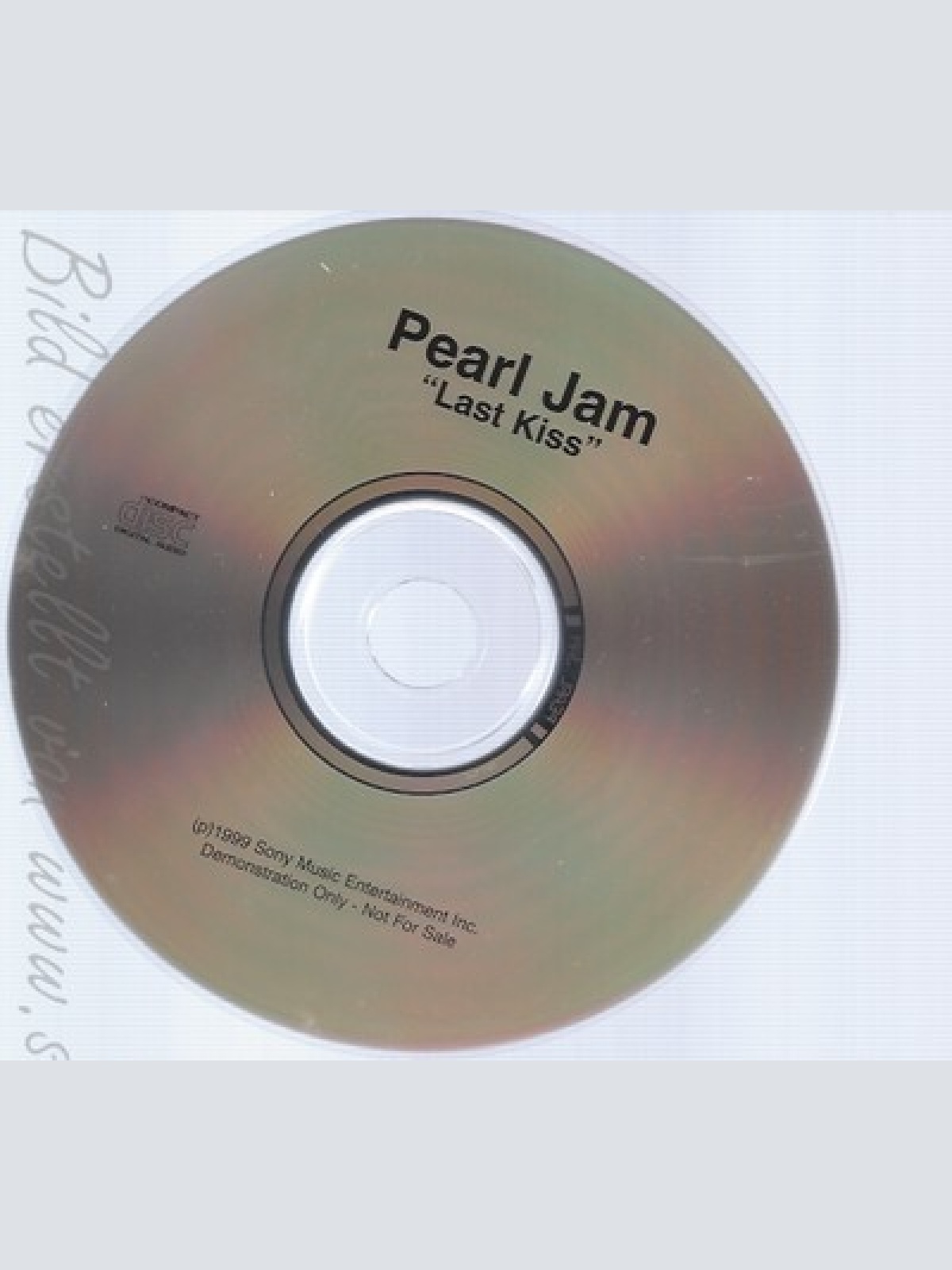 CD--PEARL JAM--LAST KISS--PROMO