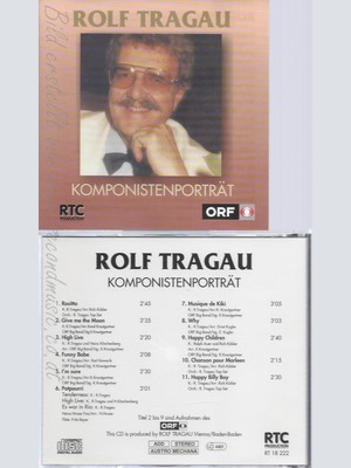 CD--ROLF TRAGAU--KOMPONISTENPORTRÄT--