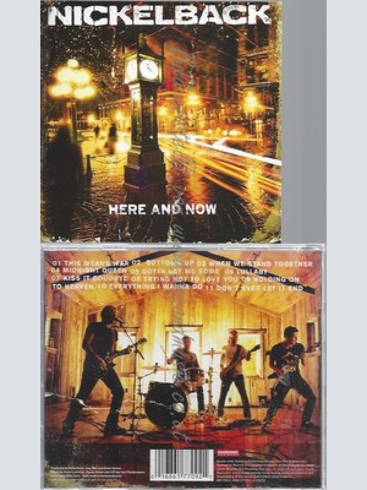 CD--NICKELBACK -- -- HERE AND NOW