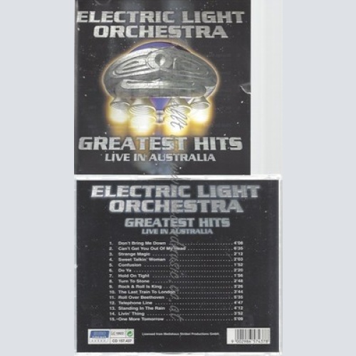 CD--ELECTRIC LIGHT ORCHESTRA--2000--- GREATEST HITS LIVE IN AUSTRALI