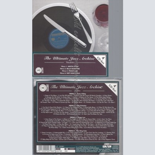 CD--ANITA O#DAY, BILLY ECKSTINE, PEGGY LEE UND NAT KING COLE -- --SET -- JAZZ LU