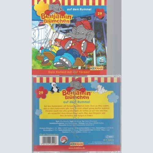 CD--BENJAMIN BLUEMCHEN -- -- BENJAMIN BLUEMCHEN 029 AUF DEM RUMMEL