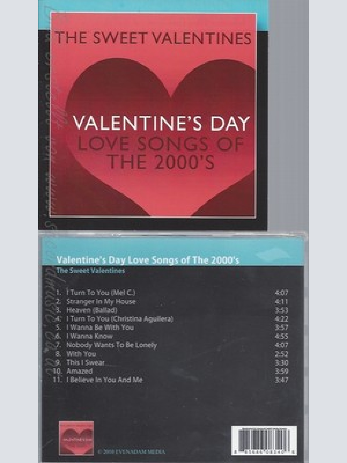 CD--THE SWEET VALENTINES -- -- VALENTINE'S DAY LOVE SONGS OF THE 2000'S