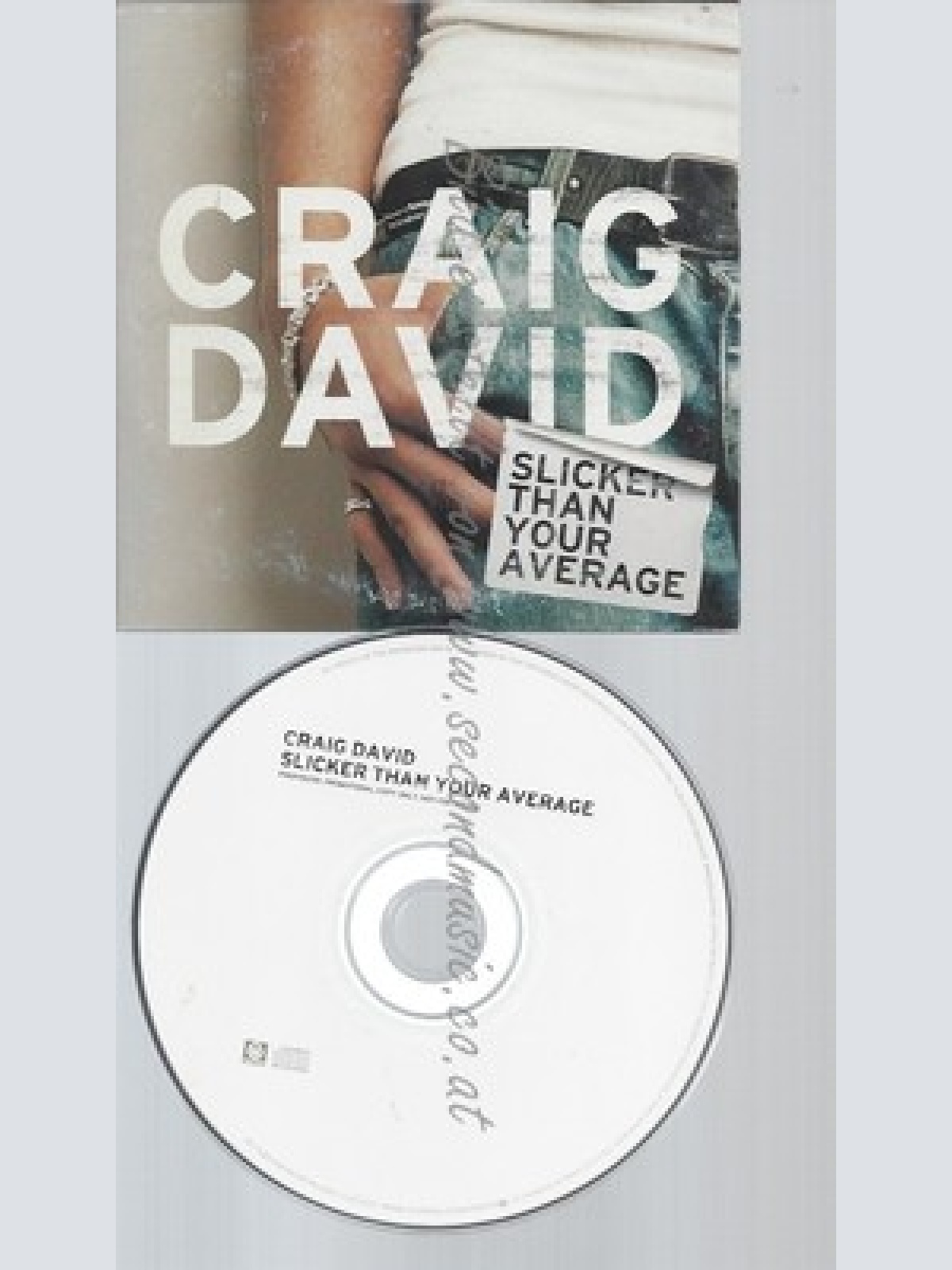 CD--CRAIG DAVID--SLICKER THAN YOUR AVERAGE--PROMO-CARDSLEEVE