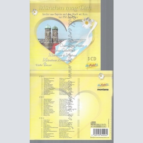 CD--VARIOUS -- --3CD SET -- MUENCHEN MAG DICH - 3 CD