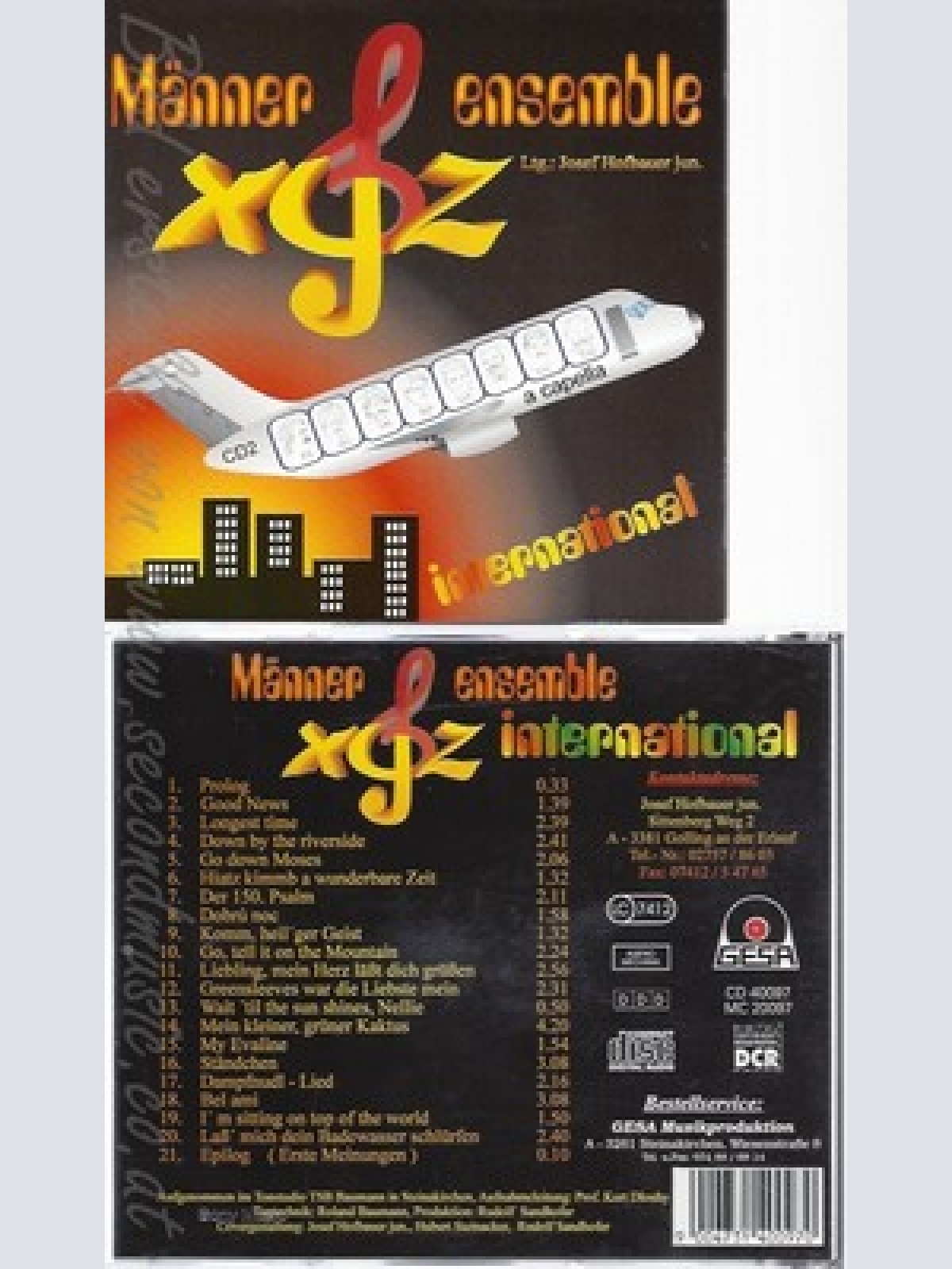 CD--MAENNER ENSEMBLE -LTG JOSEL HOFBAUER JUN