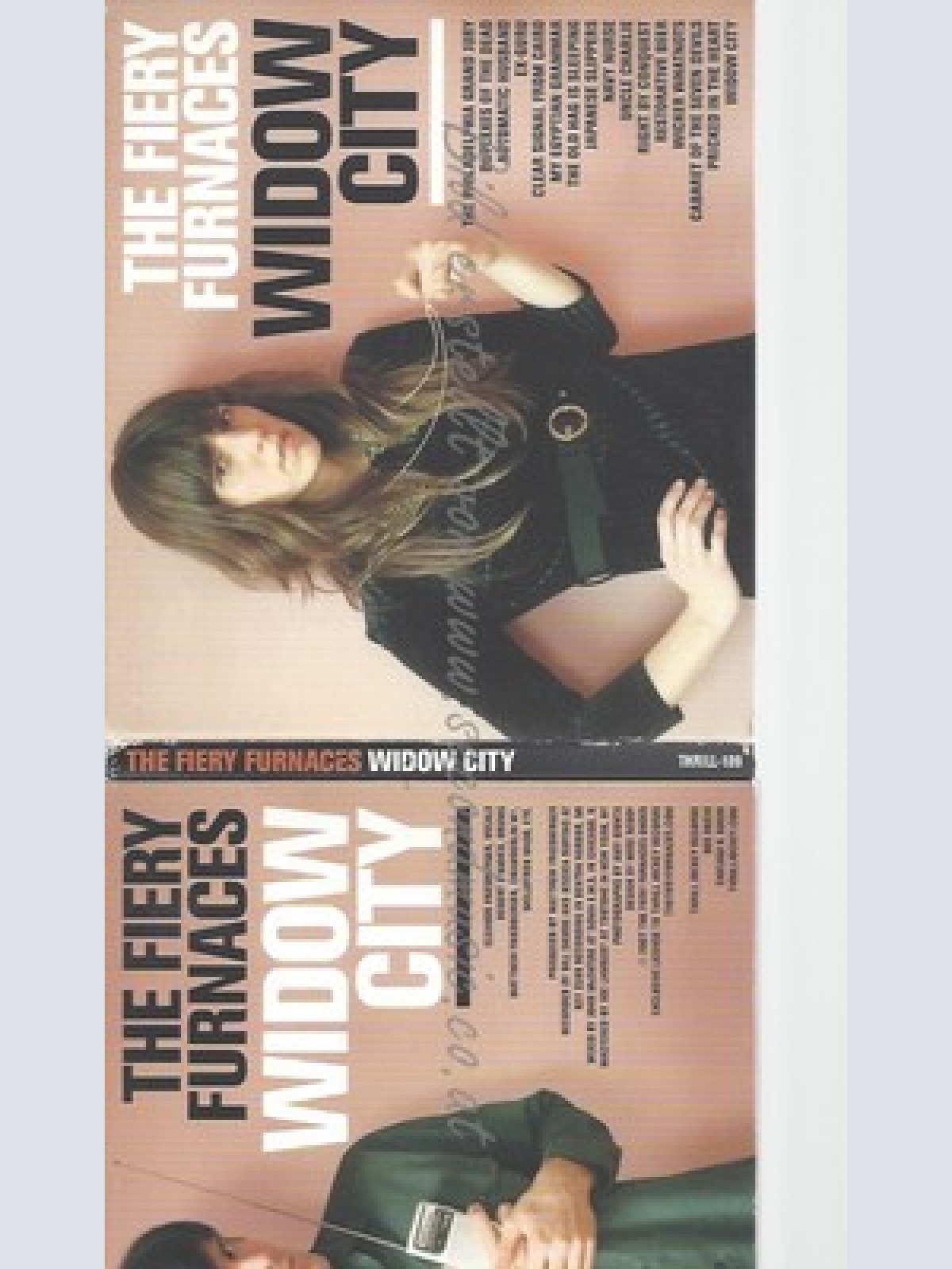 CD--THE FIERY FURNACES -- -- WIDOW CITY