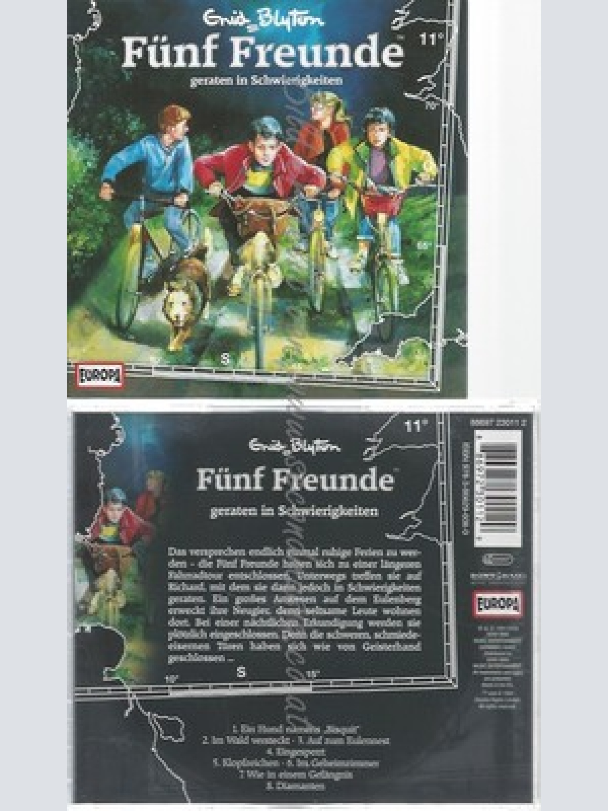 CD--ERATEN IN SCHWIERIGKEITEN / FUENF FREUNDE -- -- 011