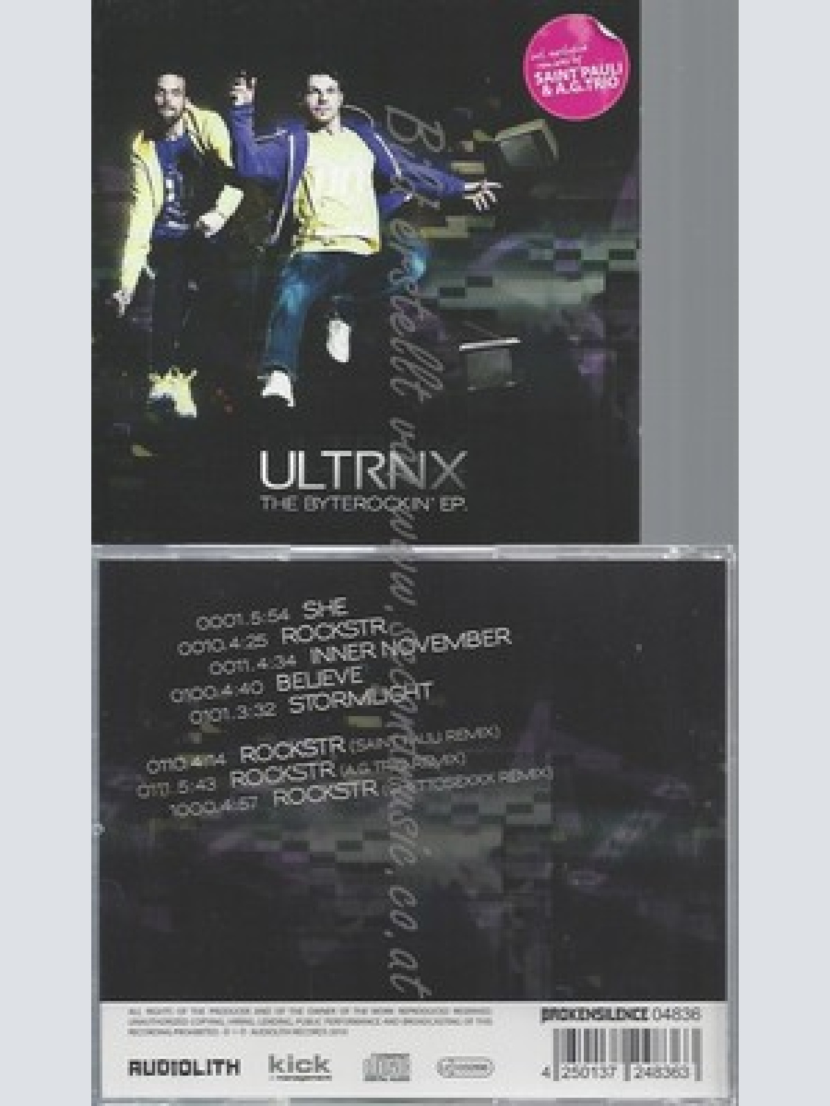 CD--ULTRNX -- -- THE BYTEROCKIN' EP