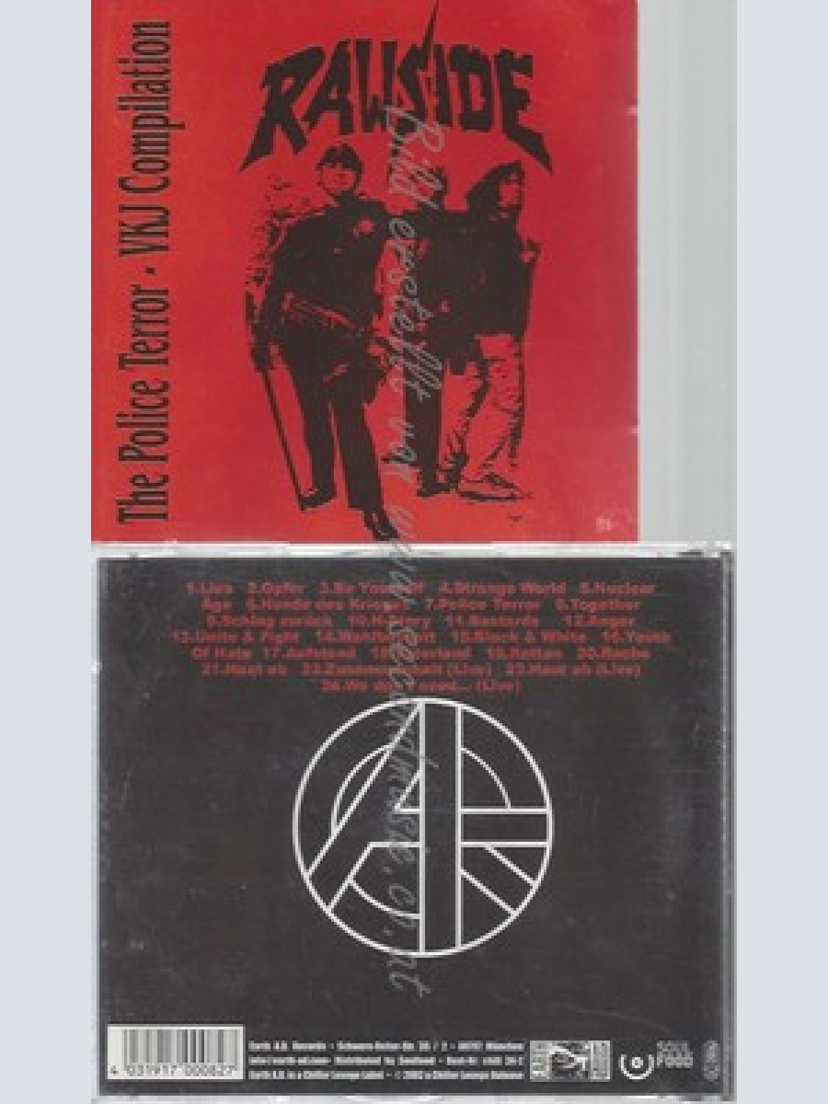 CD--RAWSIDE -- -- THE POLICE TERROR VKJ