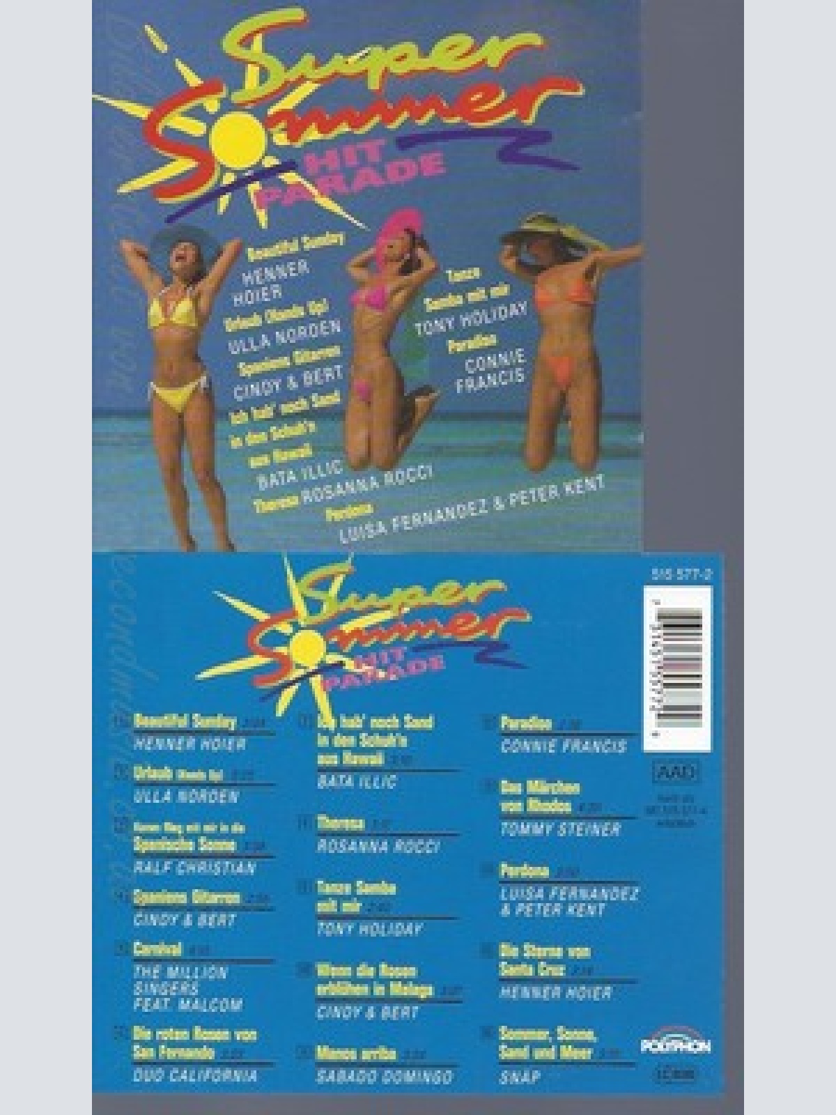 CD--VARIOUS ARTISTS -- -- SUPERSOMMER HITPARADE --