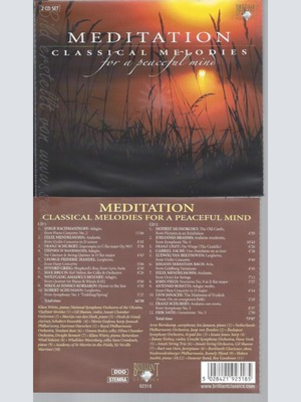 CD--VARIOUS UND VARIOUS -- -- --2CD -- MEDITATION,CLASSICAL MELODIES