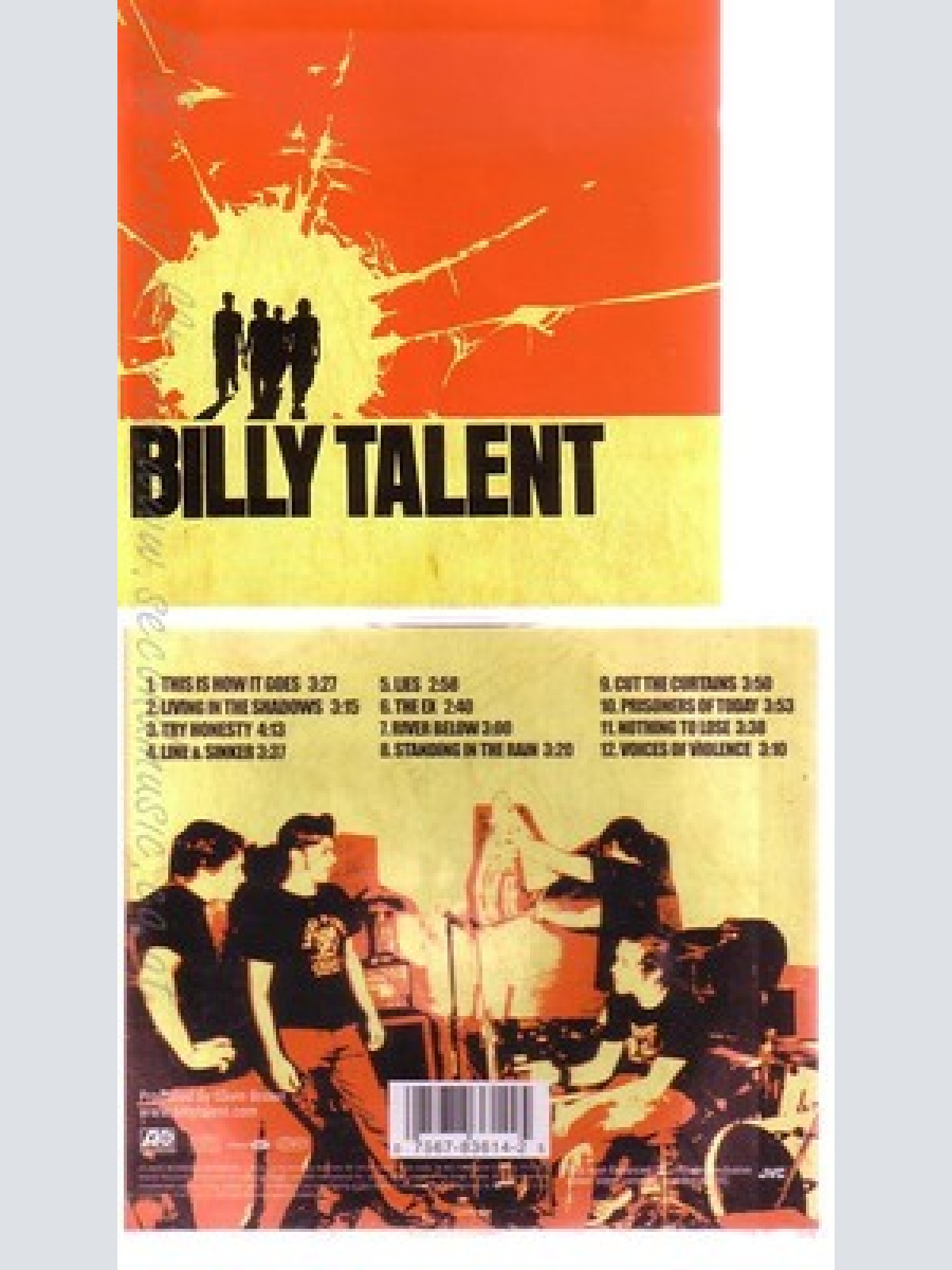 CD--BILLY TALENT -- -- BILLY TALENT