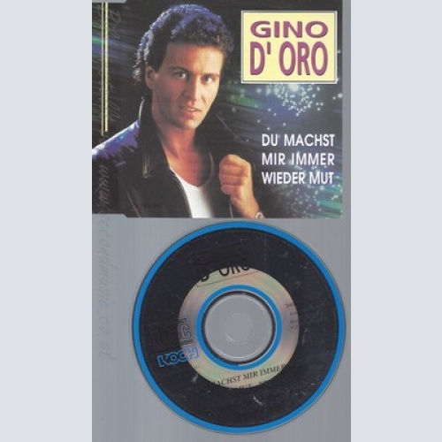 CD--GINO D'ORO --- DU MACHST MIR IMMER WIEDER MUT