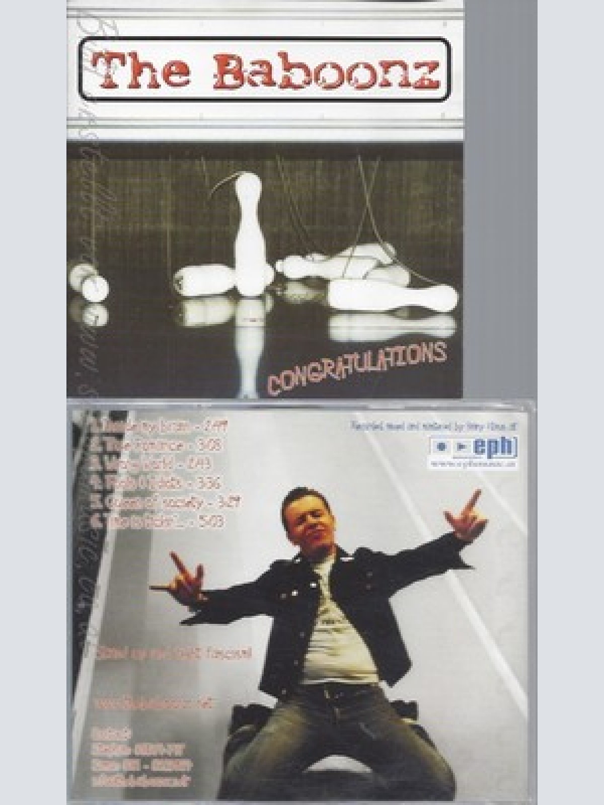 CD--THE BABOONZ--CONGRATULATIONS