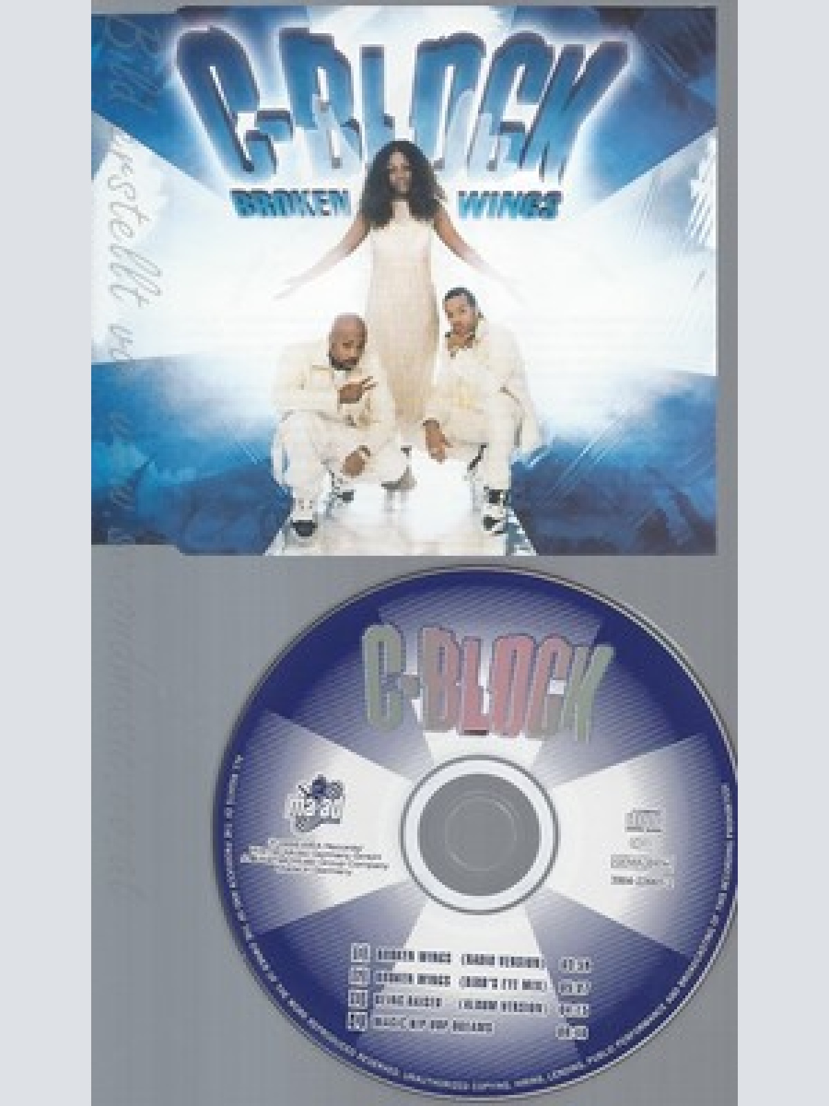 CD--C-BLOCK-1998-- SINGLE -- BROKEN WINGS